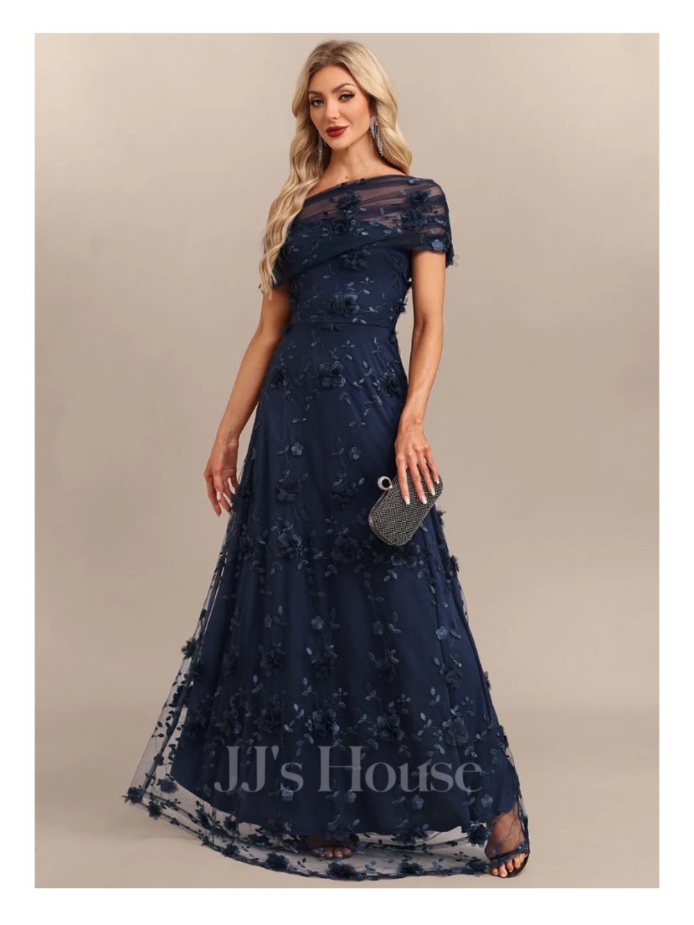 NWT JJ’s House 3D Floral Dress
